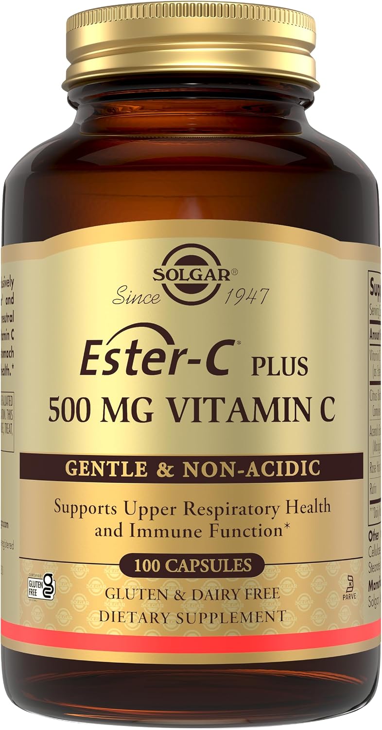 Solgar Ester-C Plus 500 mg - 100 Vegetable Capsules
