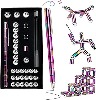 Fidget Pen Toys For Ages 8-13 - Magnetic Pen Magnets For Kids - Teen Girl Boy Gift Trendy Stuff - Gift For Teenage Boys Girls - Cool Things Toy For Boy Age 8-12 - Gift For 10 11 12 13 14 Year Old Girl