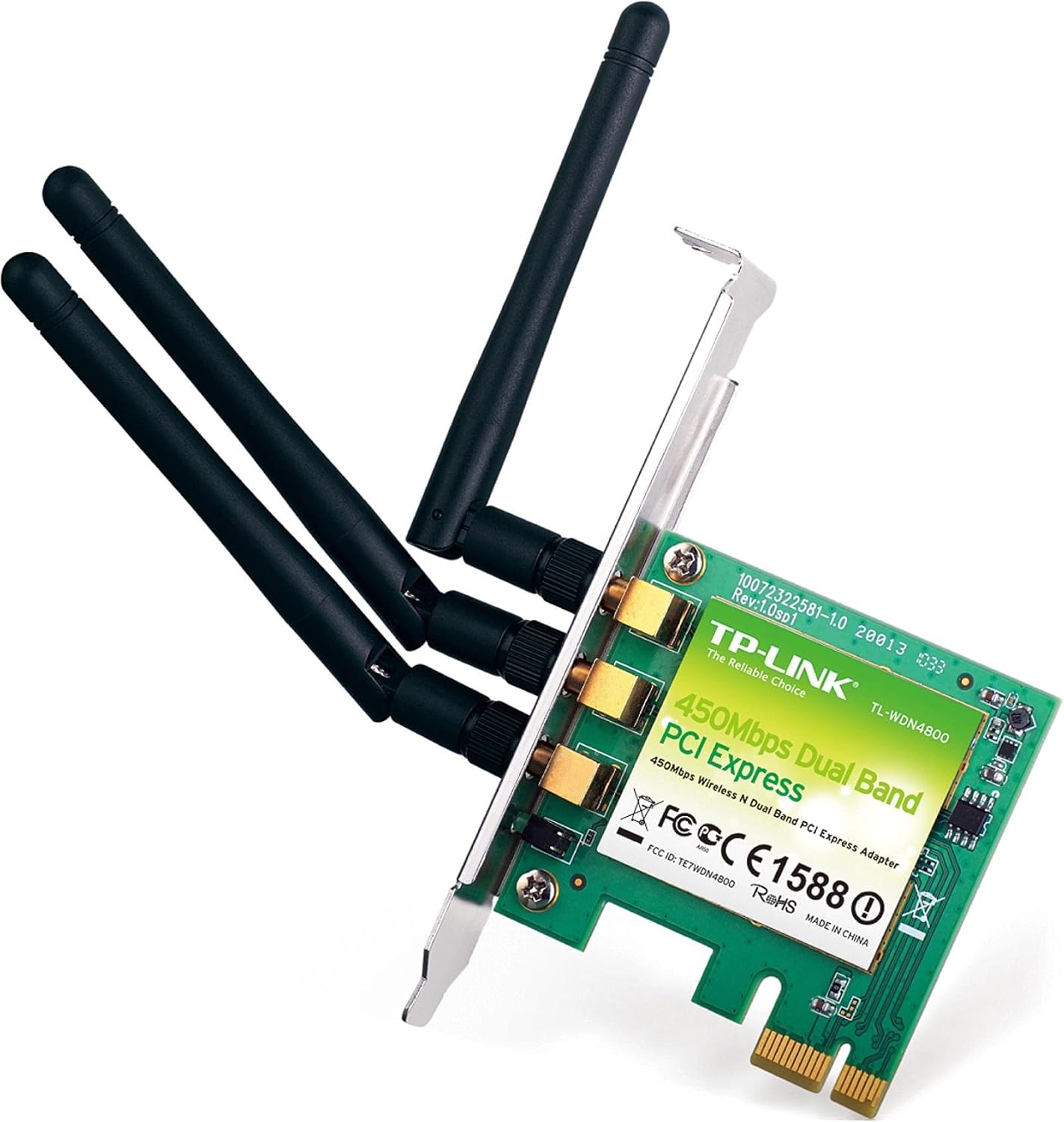 TP-Link N900 Wireless Dual Band PCI Express Adapter(TL-WDN4800)