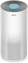 Afloia Air Purifiers for Home Bedroom Large Room Up to 1076 Ft², True HEPA Filter Air Purifier for Pets Dust Pollen Allergies Dander Mold Odor Smoke, 22dB&7 Color Light, Kilo White