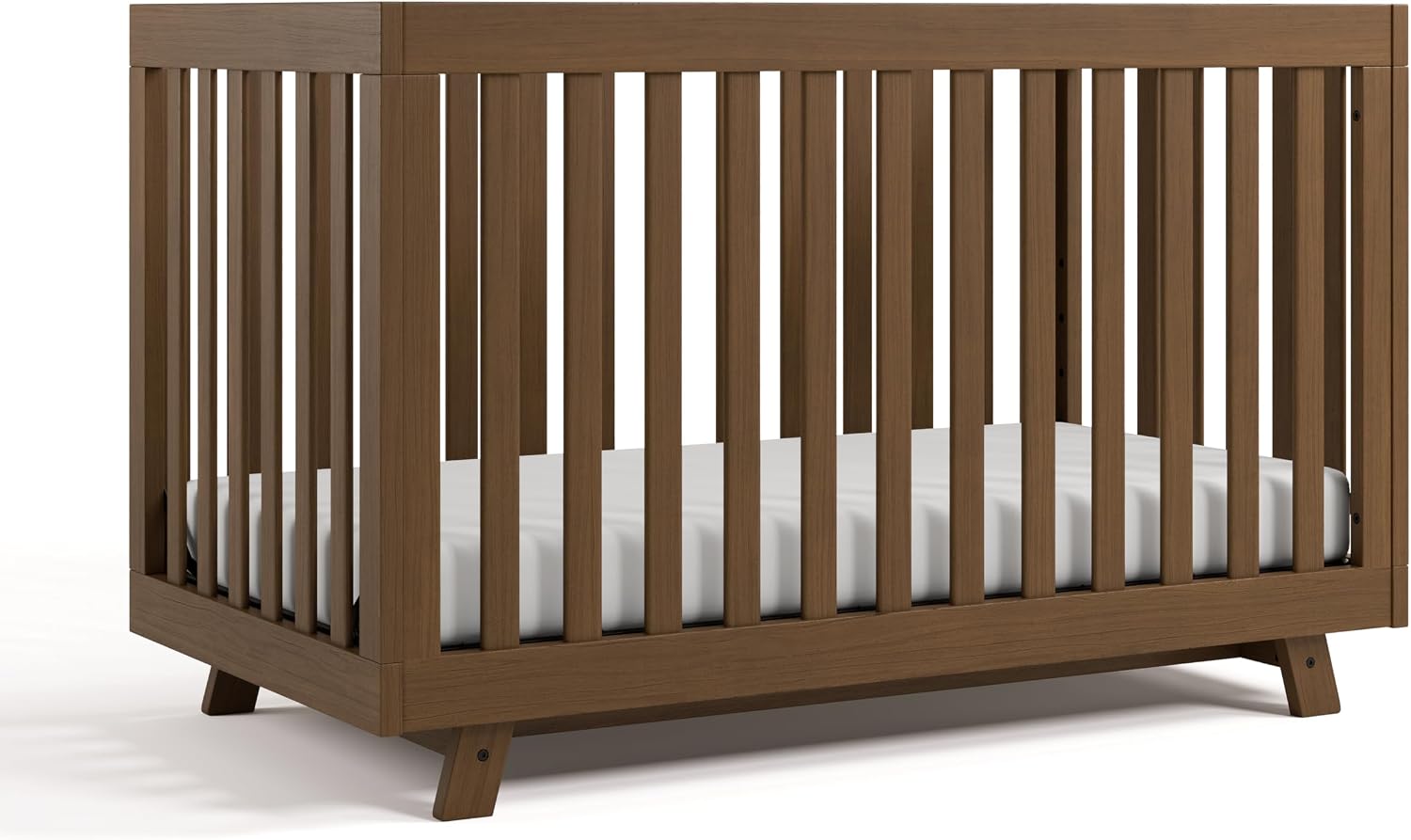 Storkcraft Beckett 3-in-1 Convertible Crib, Hazelnut