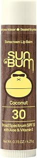 Sun Bum SPF 30 Sunscreen Lip Balm | Vegan and Cruelty Free Broad Spectrum UVA/UVB Lip Care with Aloe and Vitamin E for Moisturized Lips | Coconut Flavor |.15 oz