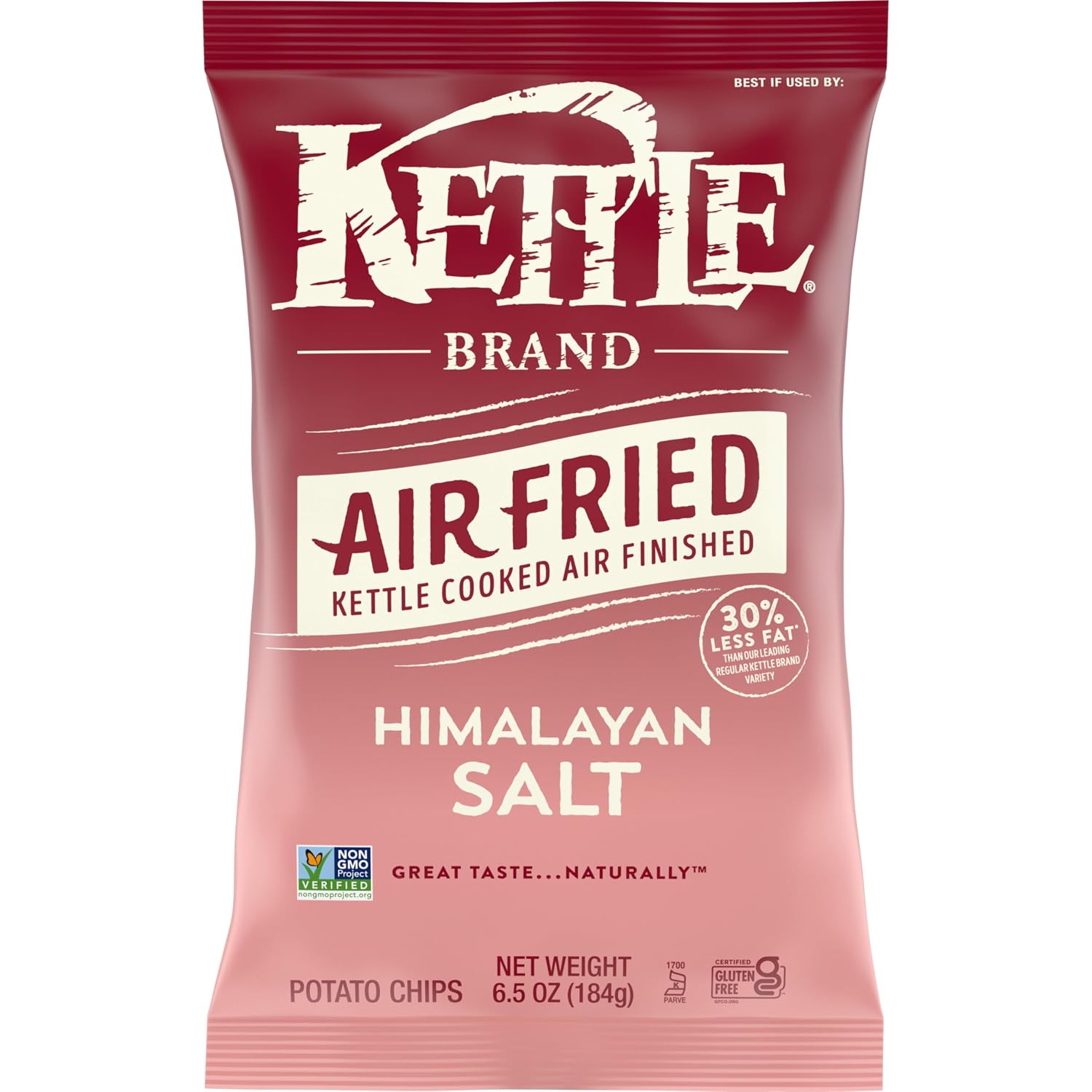 Kettle Brand Air Fried Himalayan Salt Potato Chips, 6.5 Oz