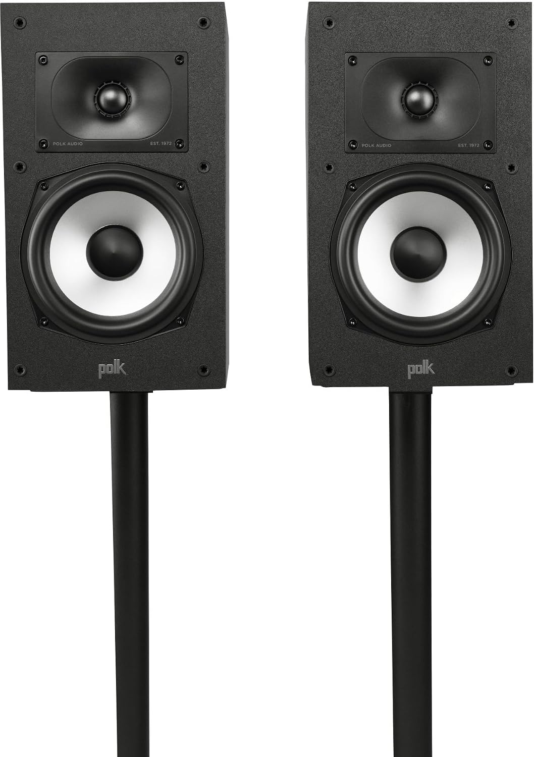 Polk Audio Monitor XT20 Bookshelf Surround Speakers (Pair, Midnight Black)