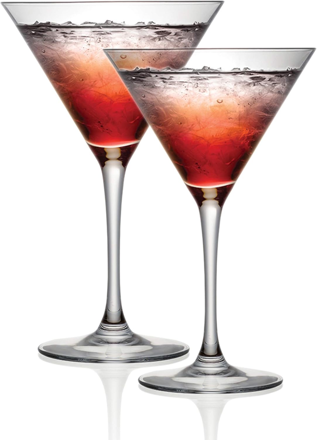 Cristal D’Arques P506388 Set of 2 Cocktail Glasses, 300 ml, Festive Celebration Serving Glass, Chip Resistant, Dishwasher Safe - Drinkware for Espresso Martinis, Prosecco, Champagne