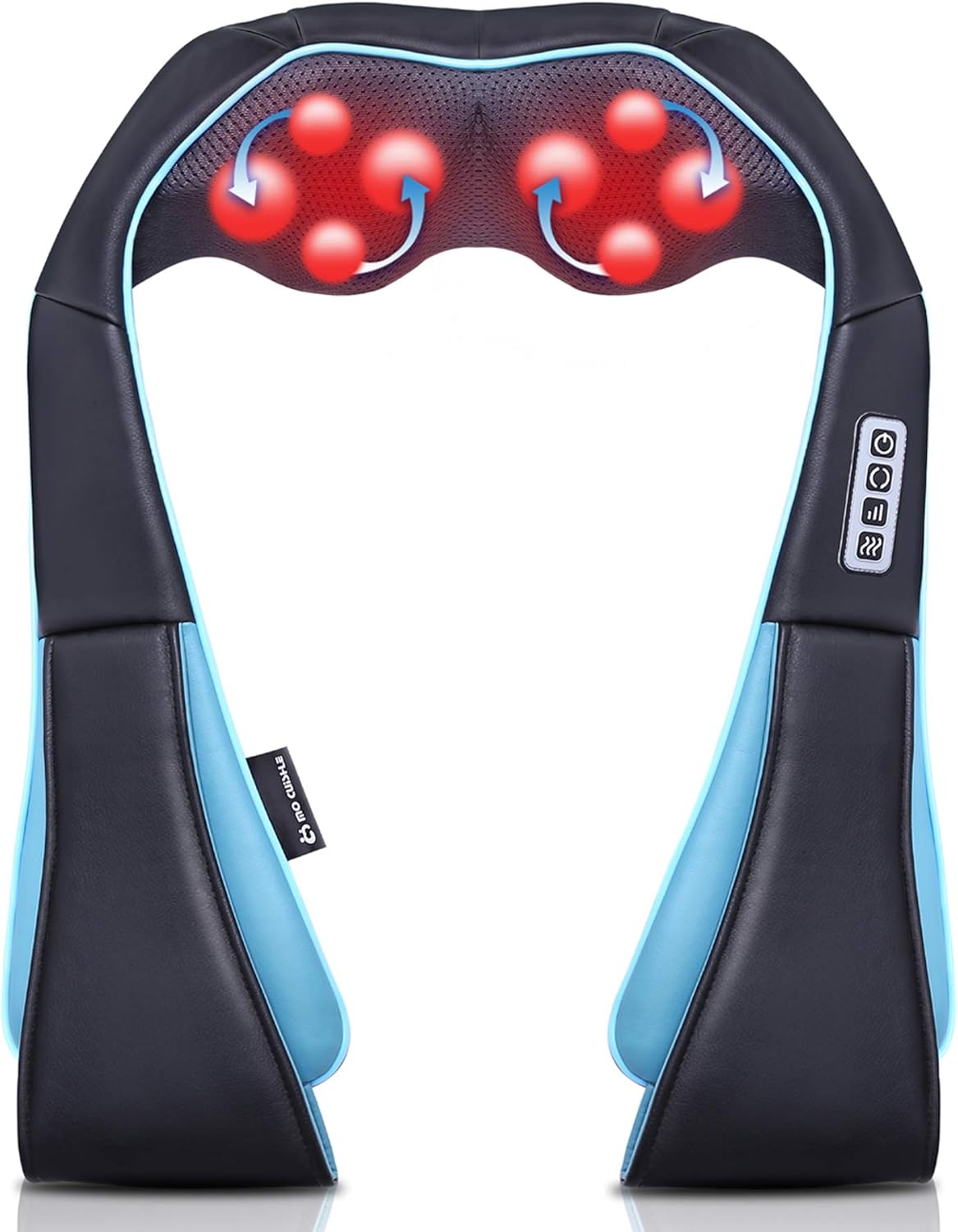 Mo Cuishle Shiatsu Neck and Shoulder Massager with Heat – Deep Kneading Massage for Relaxation – Ideal for Christmas, Mother's Day, Father's Day, Gifts for Men, Women, Mom and Dad
