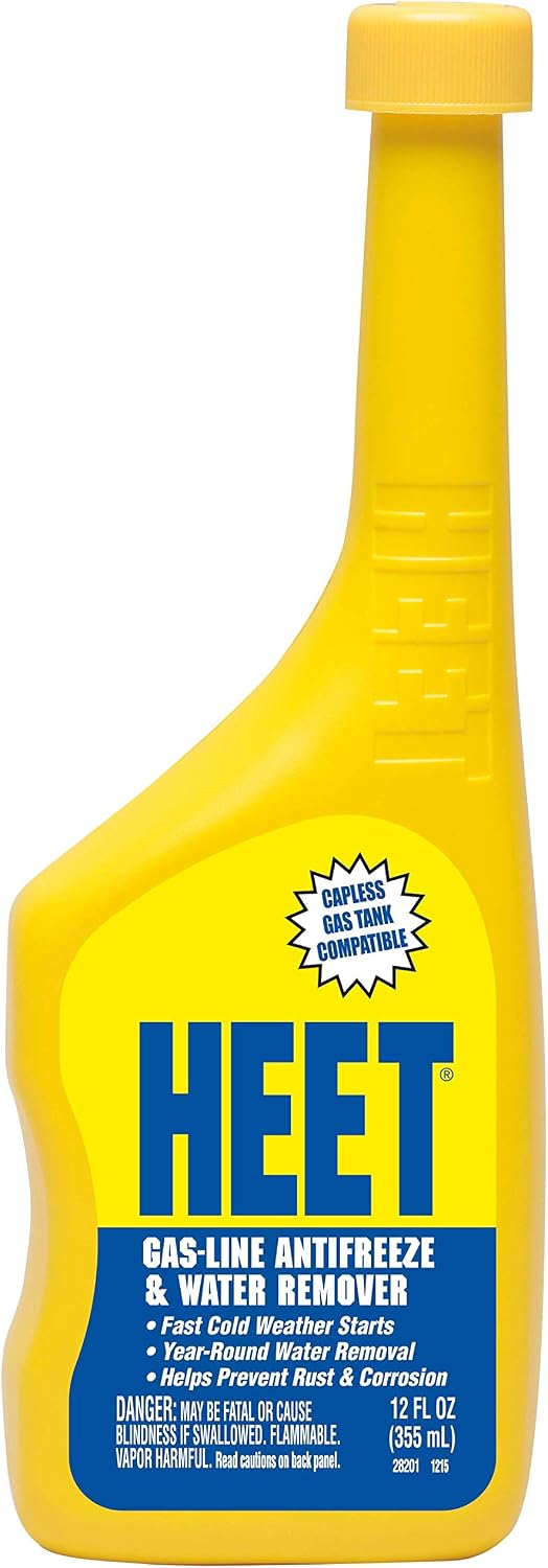Heet Water Remover & Gas Line Antifreeze, 12 oz 24-Pack