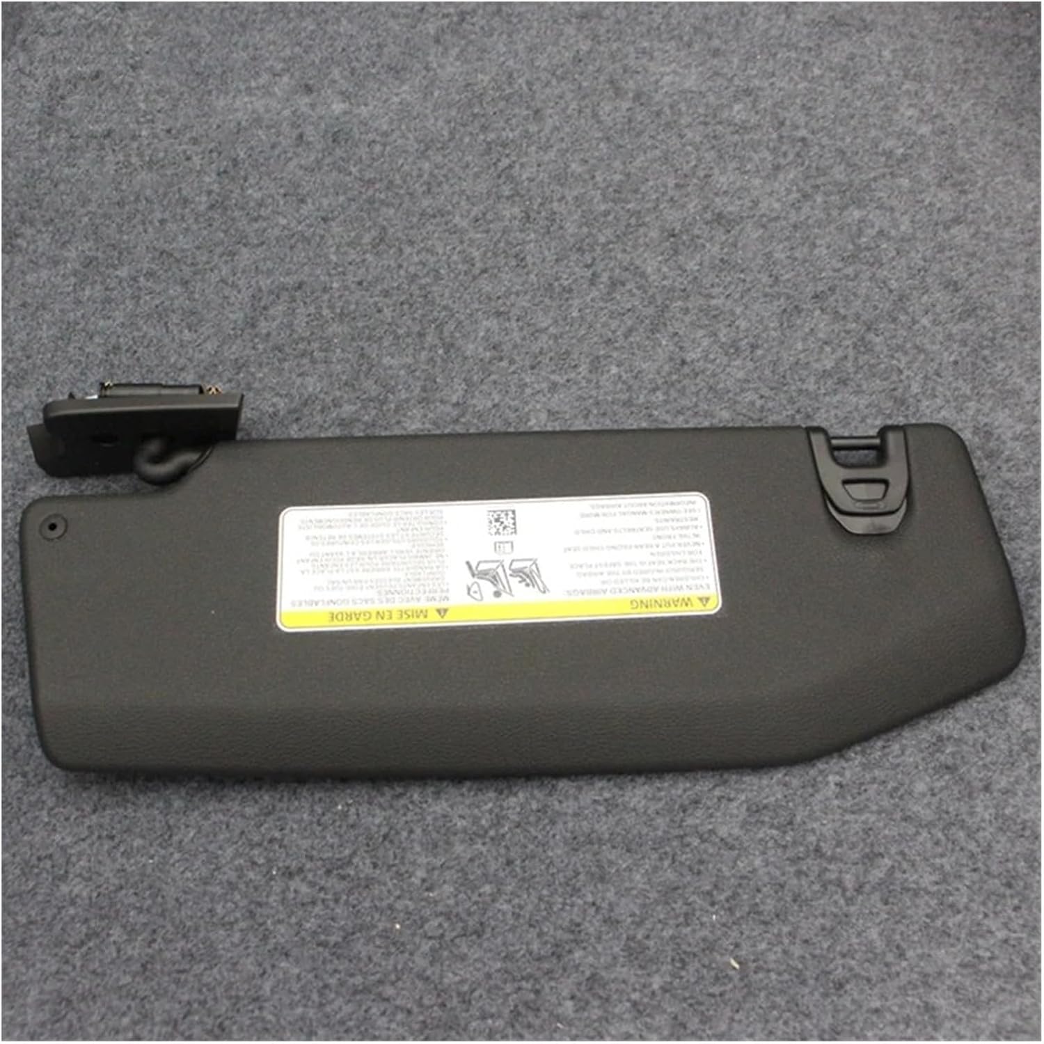 for Jeep for Wrangler JL 2018 2019 2020 2021 2022 2023 Car Inner Sunvisor Sun Visor Sun Shade Black with Mirror(Black Front Right)