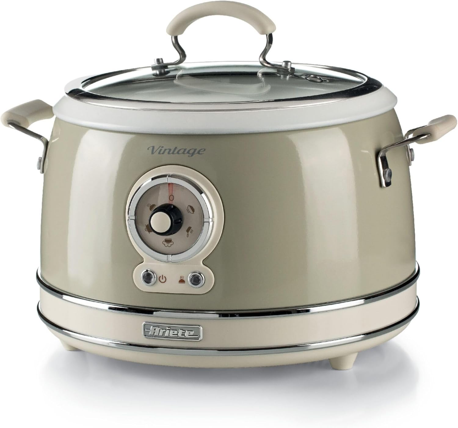 Vintage 2904 Rice Cooker/Slow Cooker, Beige, 00c290403ar0