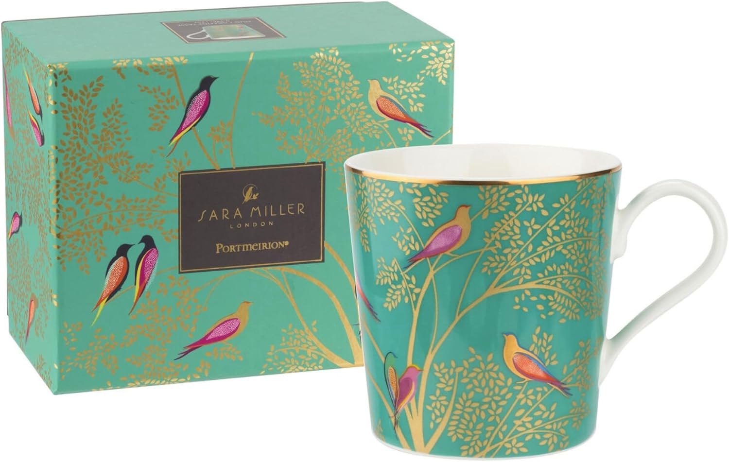 Sara Miller SMCG78914-XG Portmeirion Chelsea Mug - Dark Green, 120 Count (Pack of 1)