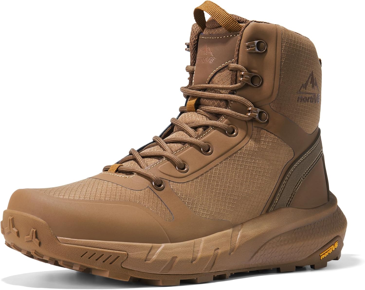 NORTIV 8 Men's Military Tactical Boot Zipper Lightweight