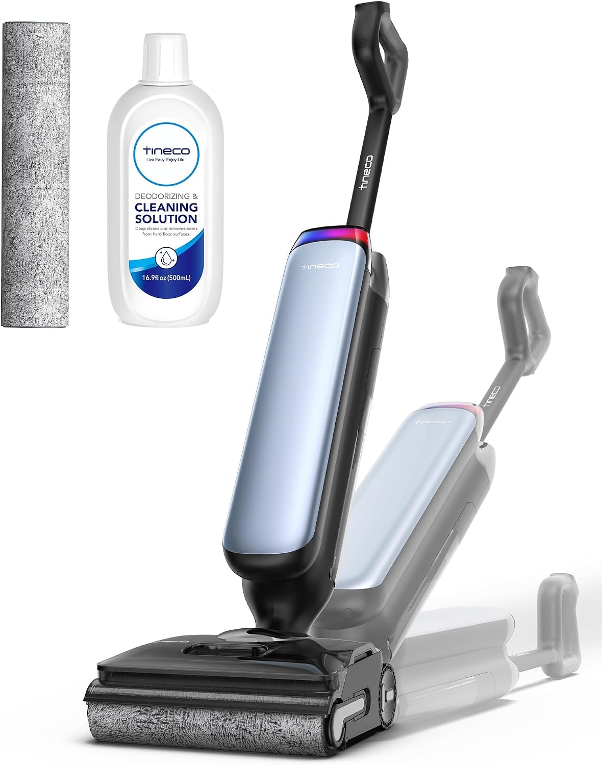 Tineco Floor One S9 Artist Pro Wet Dry Vacuum Cleaner, 22kPa Suction, 360° SmoothDrive, Anti-Tangle Design, 185°F Flashdry, 75 Min Runtime, Dual-Edge Cleaning, 180° Lay-Flat