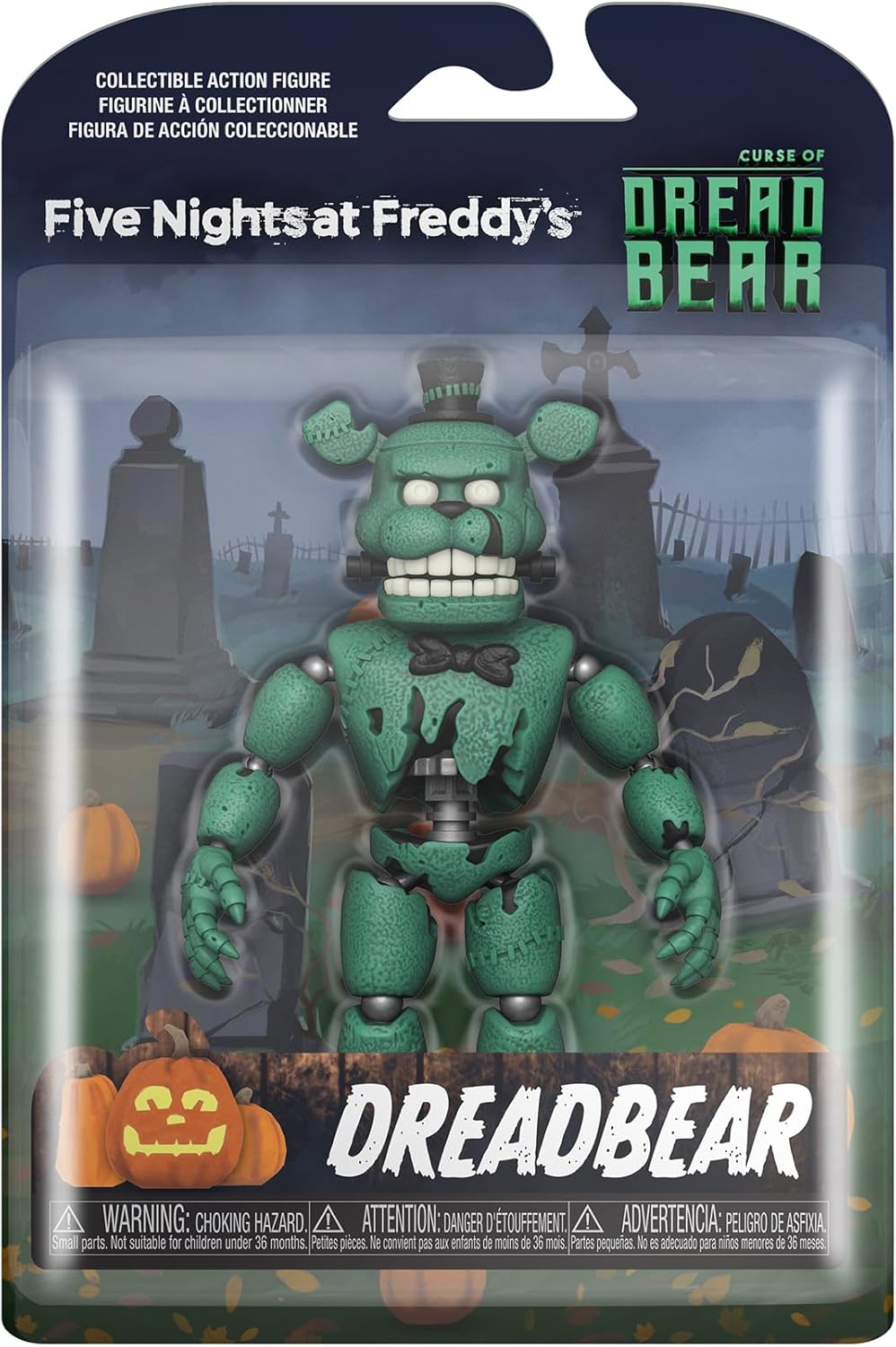 Funko Action Figure: Five Nights At Freddy's (FNAF) Dreadbear - Dreadbear - Collectable Toy - Gift Idea - Official Merchandise