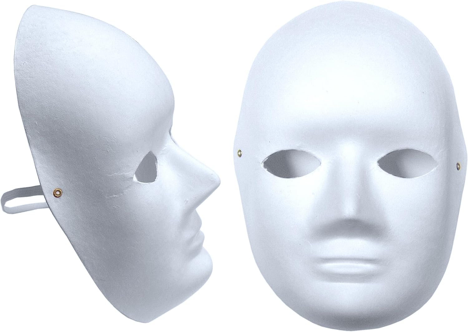 Major Brushes Rigid Paper Fibre Face Mask Pack 10