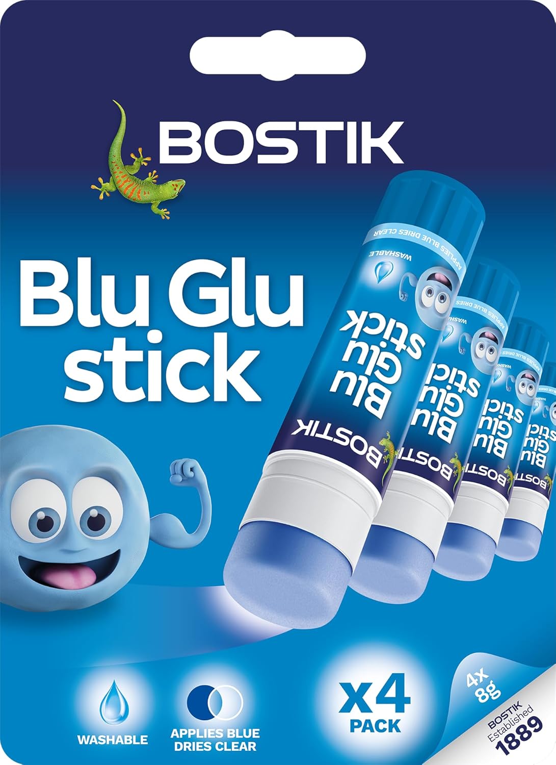 Bostik 4 x 8 g Glu Stick