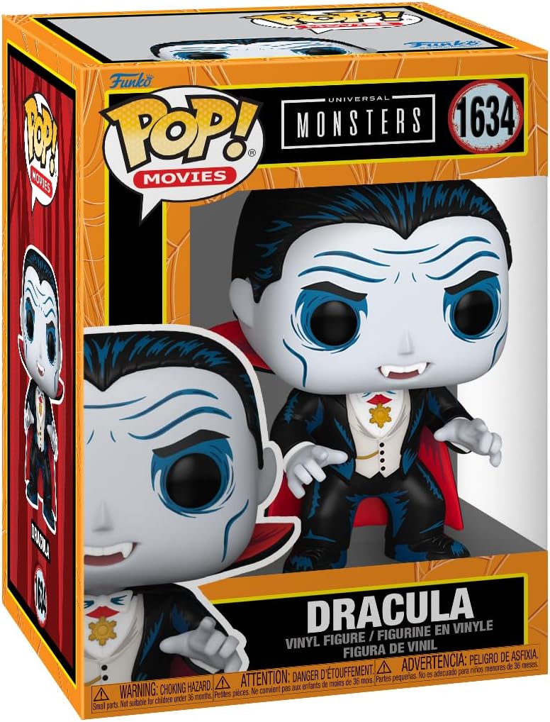Funko Pop! Movies: UM - Dracula - Universal Monsters - Collectable Vinyl Figure - Gift Idea - Official Merchandise - Toys for Kids & Adults - Movies Fans - Model Figure for Collectors and Display