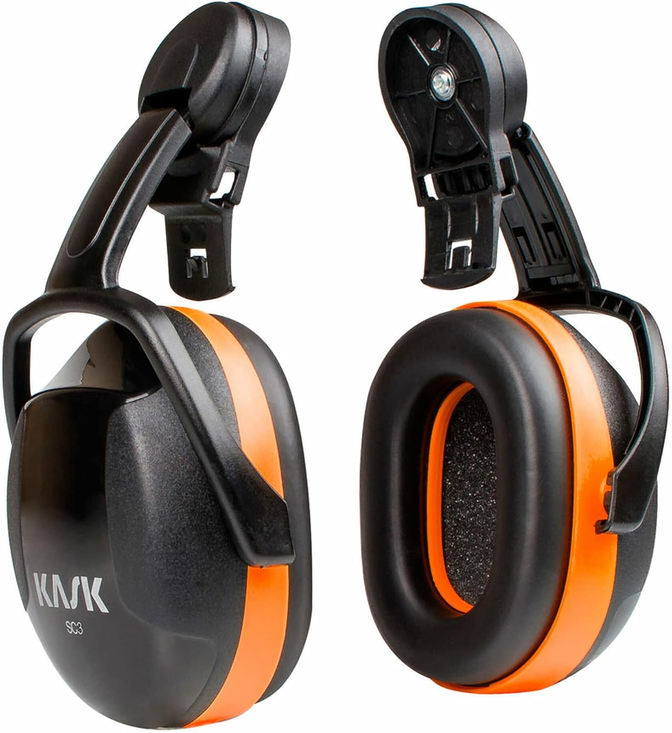 Kask SC3 Orange Ear Defenders (fits Super Plasma & Zenith helmets)