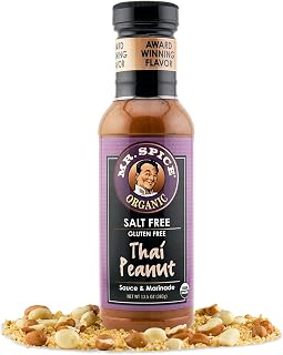 Mr. Spice Organic - Salt Free Sauce (Thai Peanut, Single)