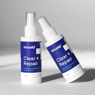 emuaid Clear + Repair - Hypochlorous Acid Skin Spray (2-Pack)