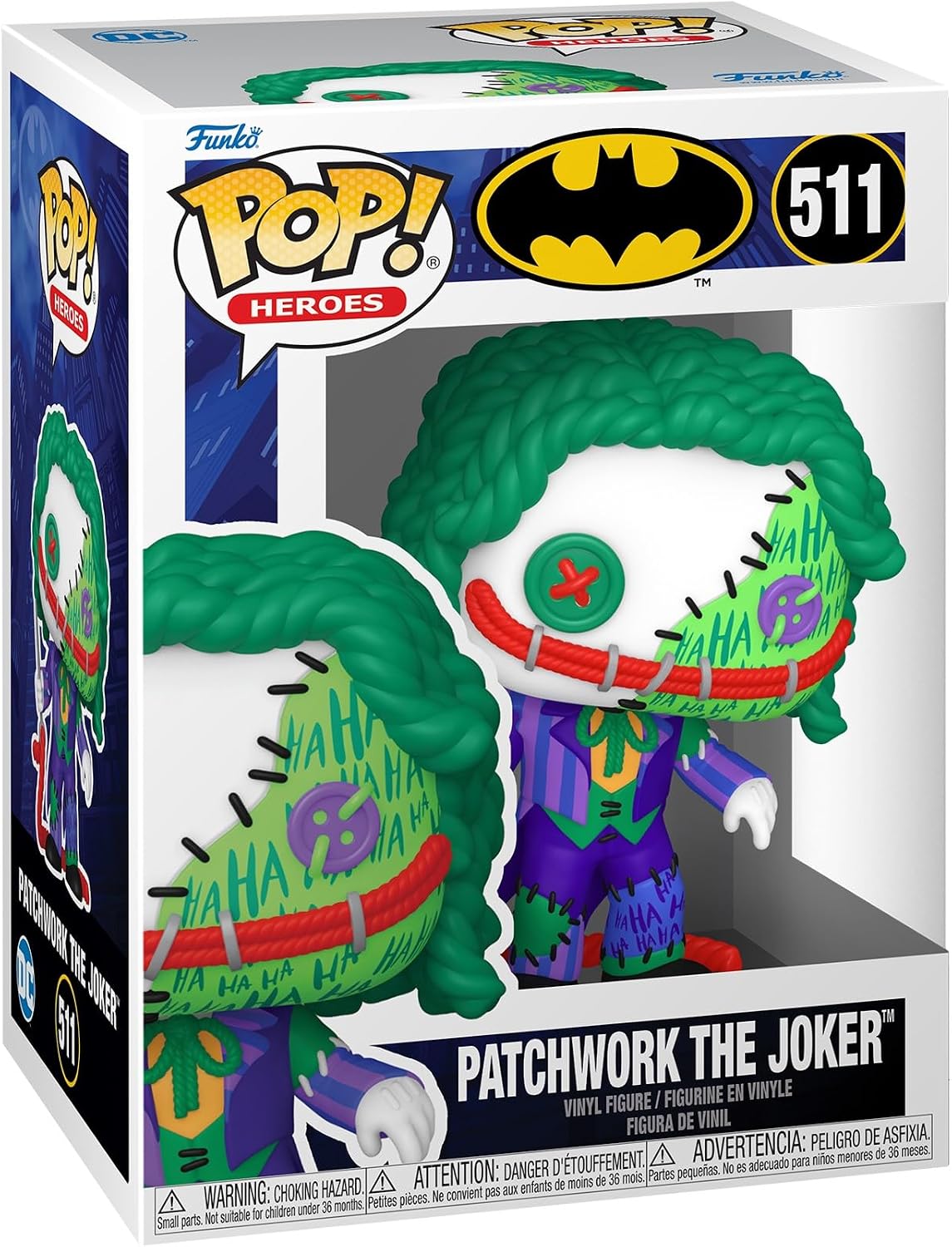 Funko Pop! Animation: Patchwork - the Joker - DC Comics - Collectable Vinyl Figure - Gift Idea - Official Merchandise - Toys for Kids & Adults - Comic Books Fans - Model Figure for Collectors
