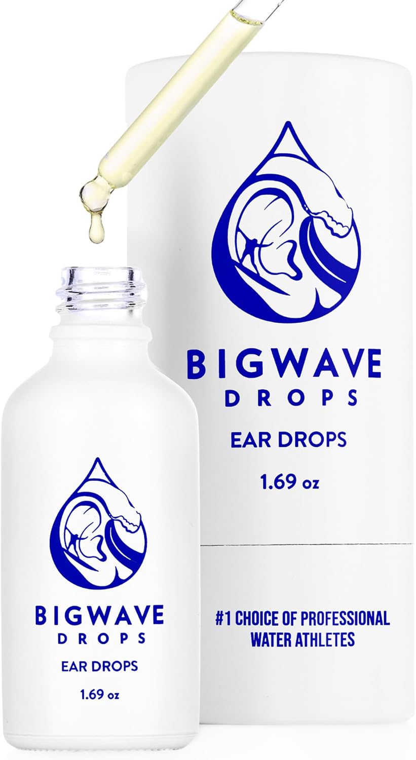BigWave Drops - Ear Drops for Swimmer’s Ear Care, Clogged Ears & Discomfort