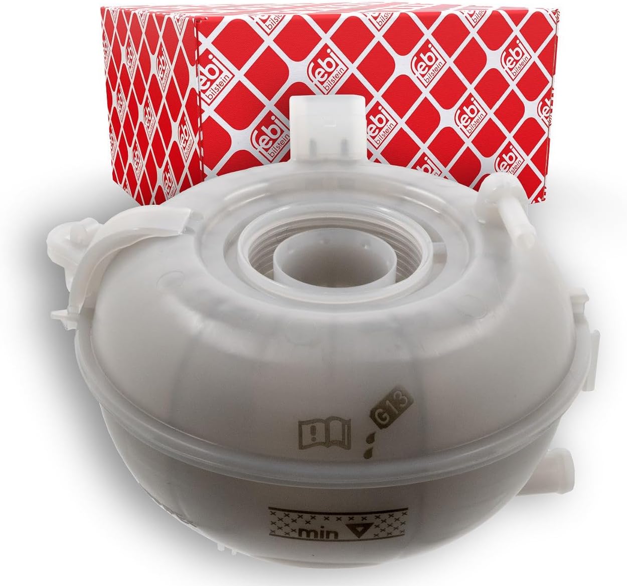 febi bilstein 103446 Coolant Expansion Tank with sensor, pack of one
