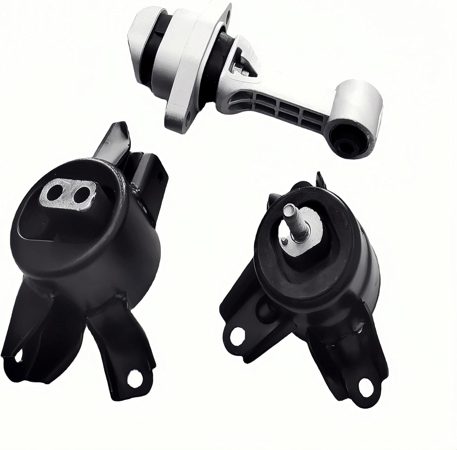Engine Motor Transmission Mount 3 Kit Compatible with Hyundai Accent 2012-2017 Veloster/Kia Rio/Forte 1.6L/El-an-tra 2011-2016/Coupe 2014 1.8L 9797 9758 9761 A71004 A71029 A71020