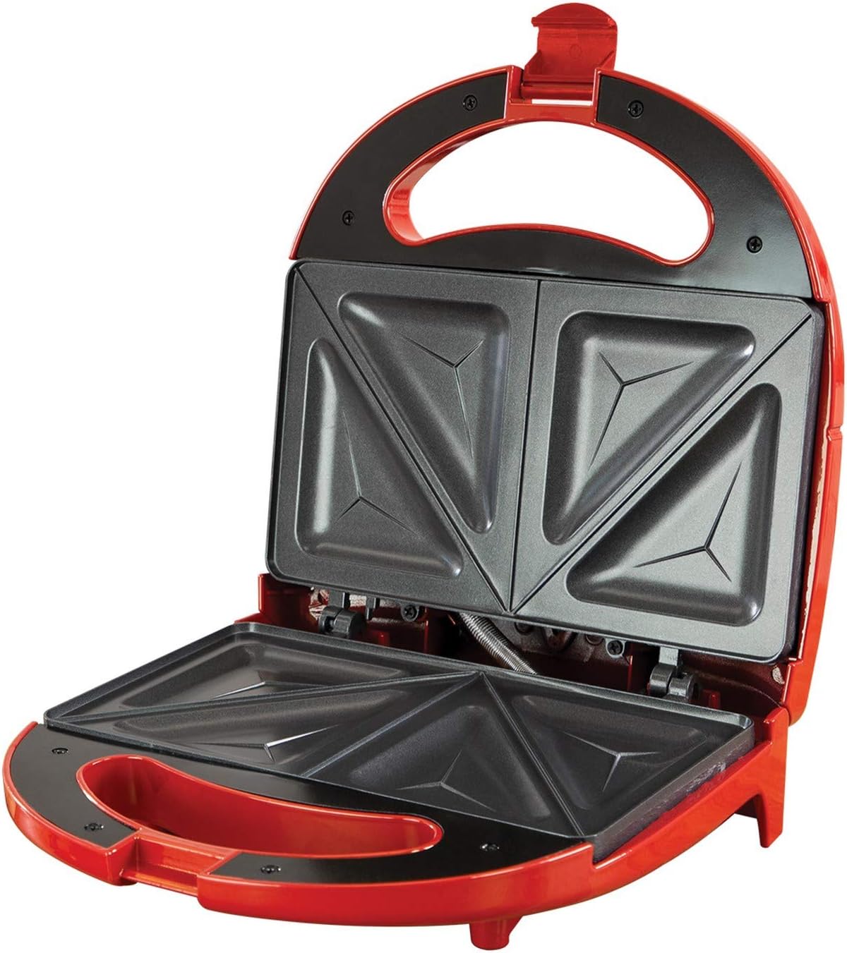 Quest Sandwich Toastie Maker/Red/Non-Stick Easy Clean/Student Essentials for University