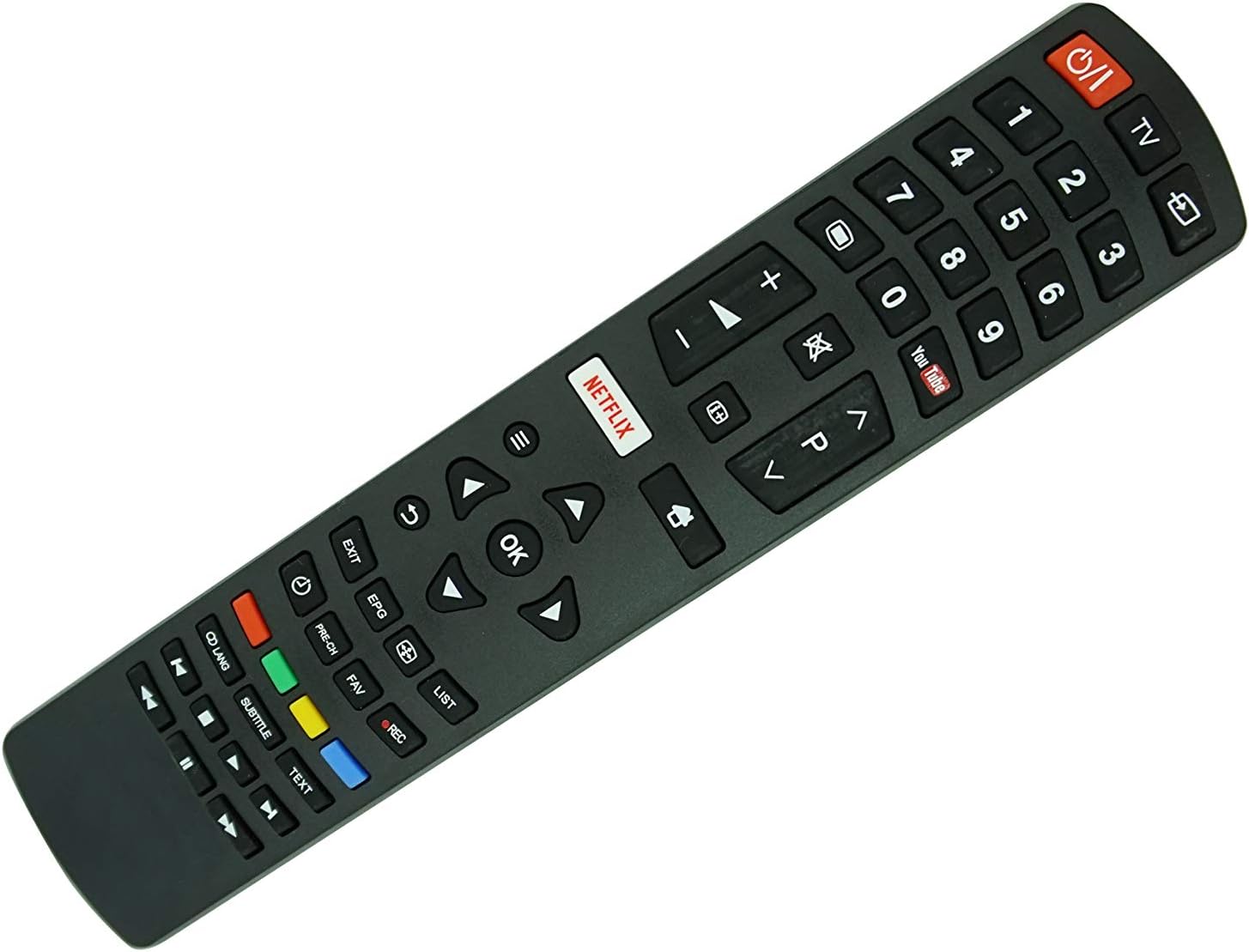 HCDZ Replacement Remote Control for Hitachi CLE-1032 LD43HTD02F LD43HTD02F-CO CLE-1043 HD Ready Smart LED TV