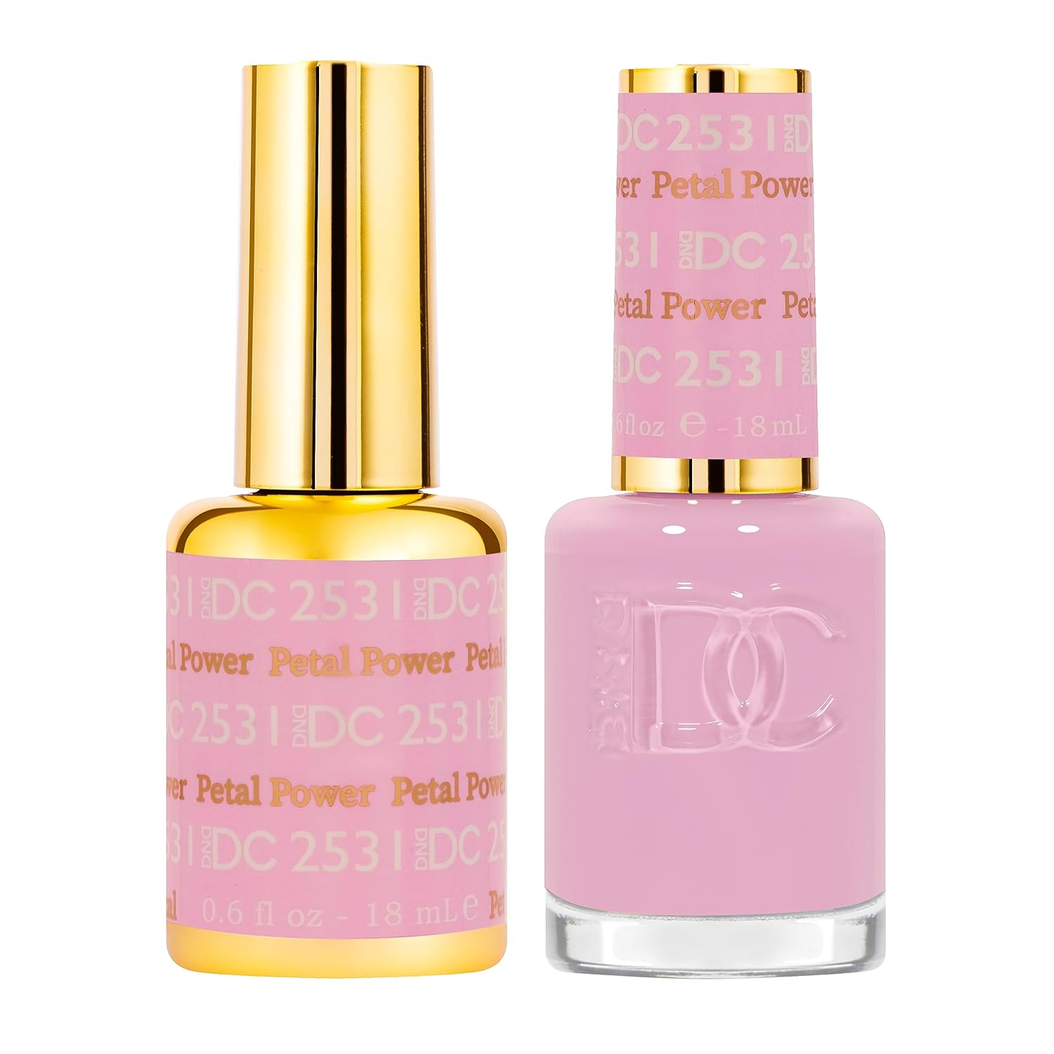 DND DC Gel Polish Set, Free Spirit Collection, UV/LED GelPolish and Air Dry Nail Lacquer, Matching Chip-Free Polish Duo, 0.5 Fl Oz Each