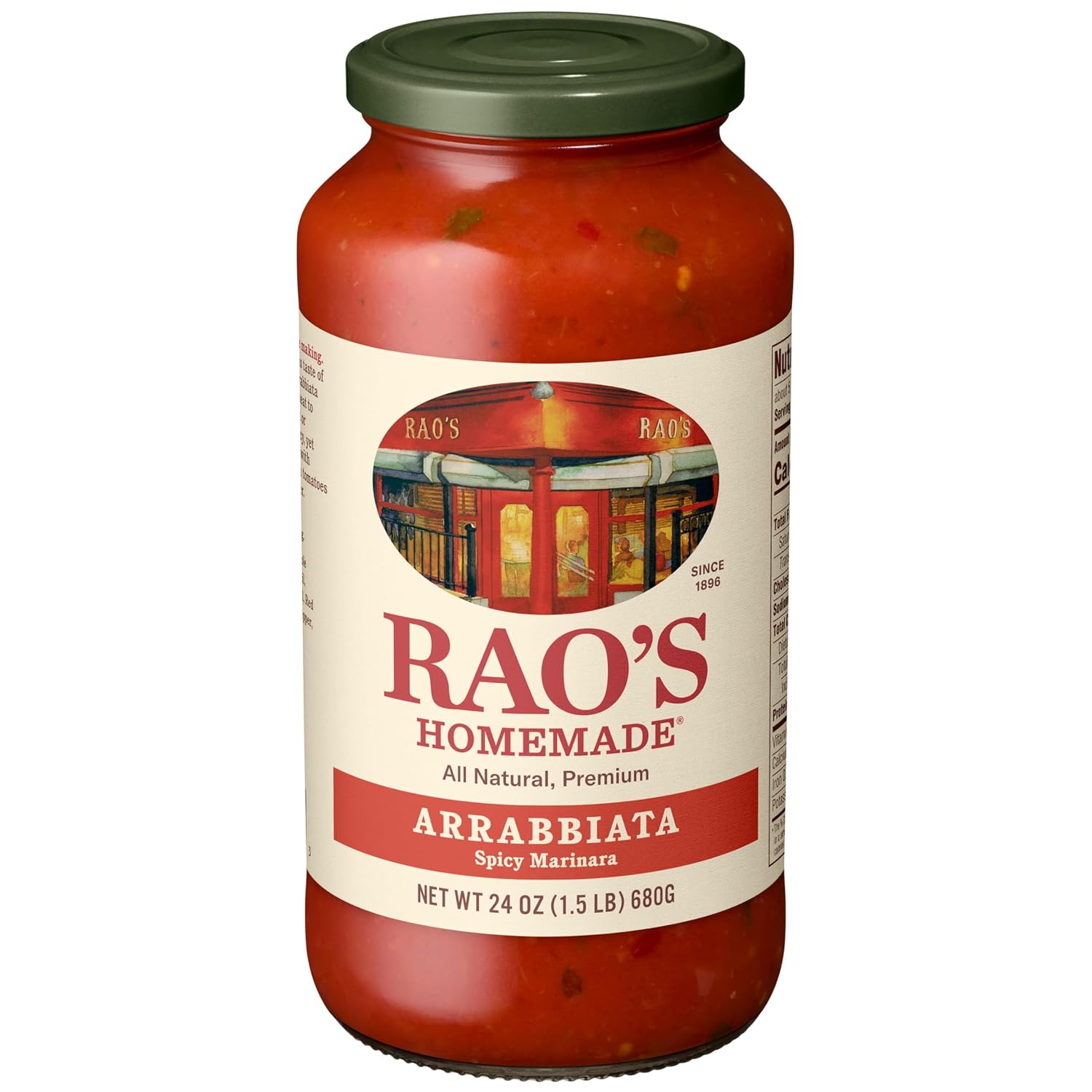 Rao's Homemade Arrabbiata Sauce Made with Italian Tomatoes, 24 oz