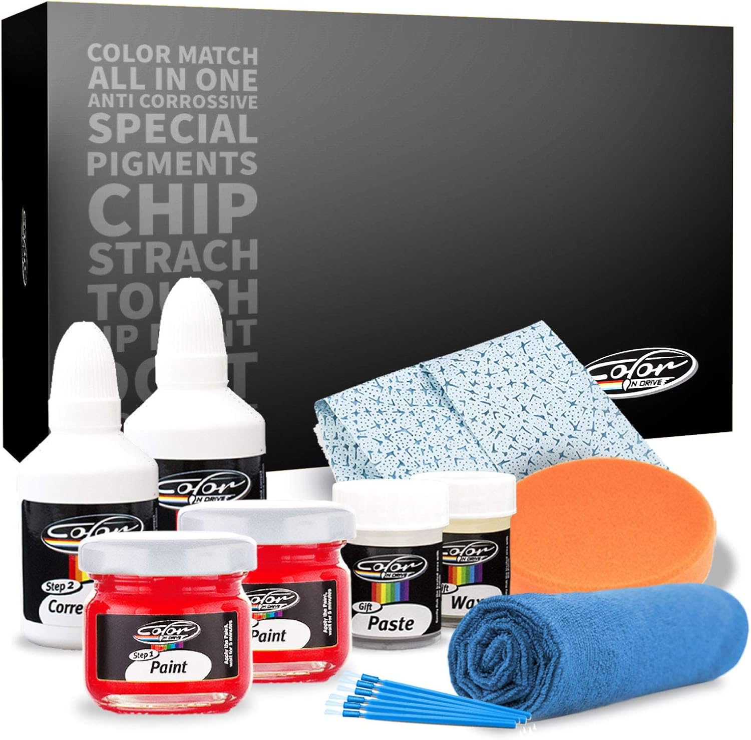 Color N Drive for BMW Automotive Touch Up Paint | N37 - Silk Met | Paint Scratch Repair, Exact Match Guarantee - Pro