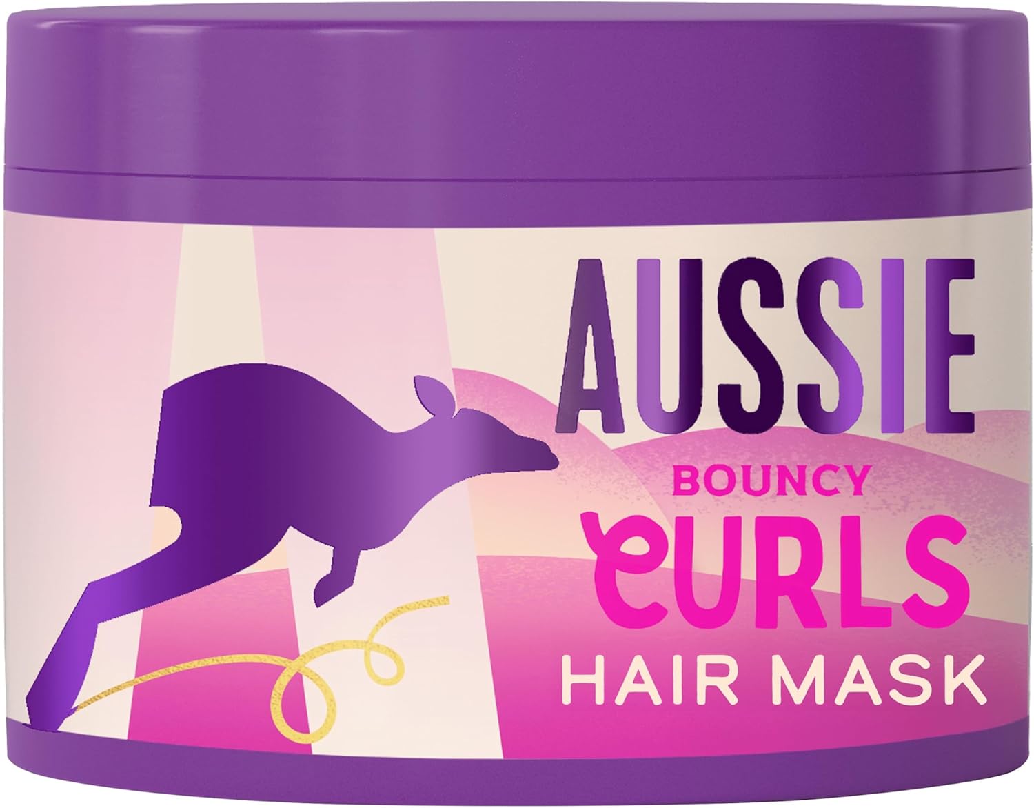 Aussie Bouncy Curls Hair Mask | For Dry Wavy & Curly Hair | Vegan | Rinse-out or leave-in