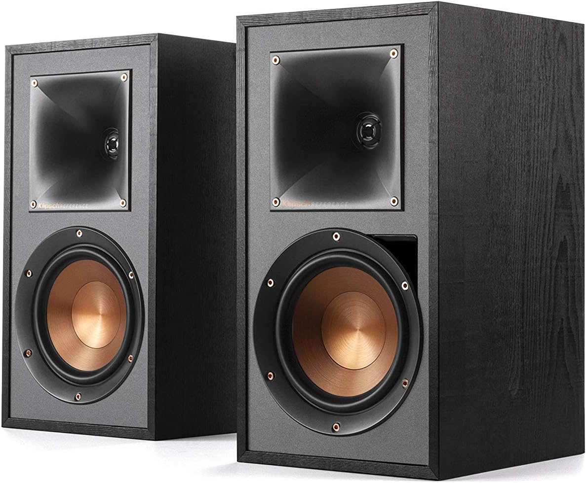 DevaCurl 1 Klipsch R-51PM Powered Bluetooth Speaker, 18/8 Stainless Steel