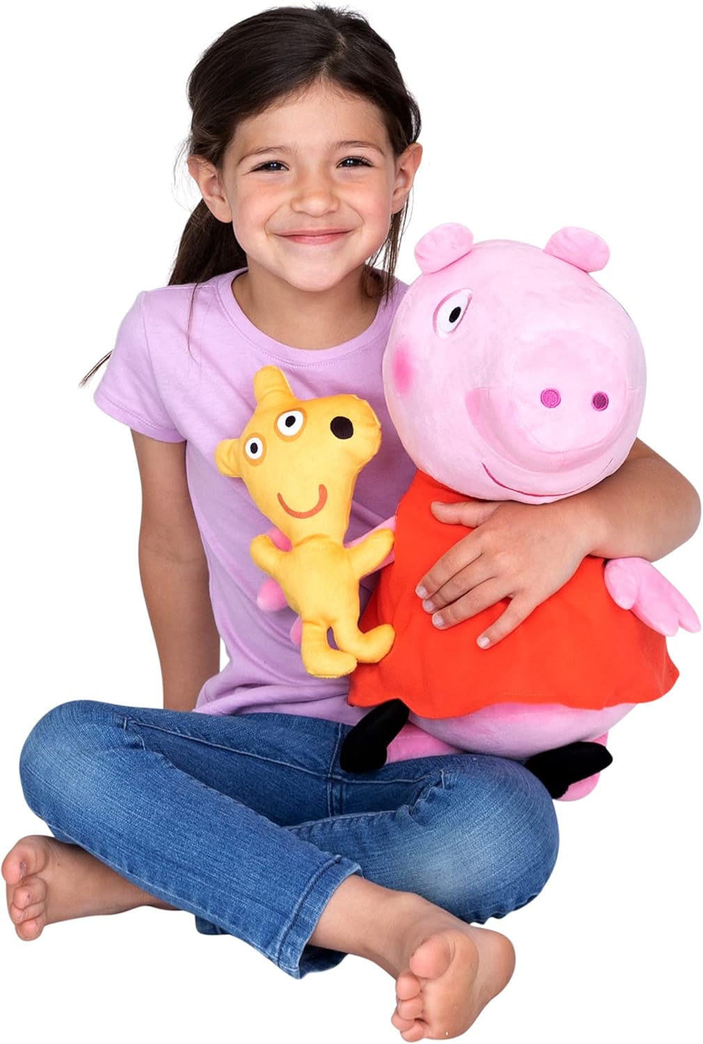 Peppa Pig Kids Bedding Super Soft Plush Cuddle Pillow Buddy, One Size, By Franco