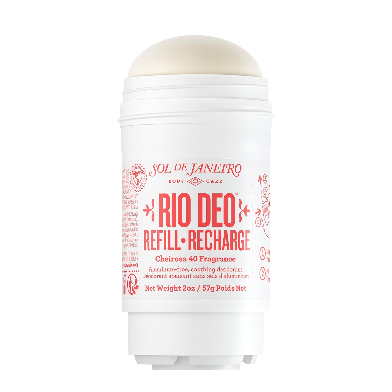 Sol de Janeiro Rio Deo Aluminum-Free Deodorant Refill Cartridge