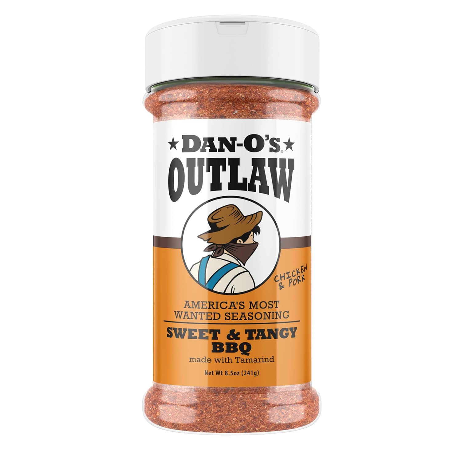 Dan-O's Outlaw Seasoning - Sweet & Tangy BBQ