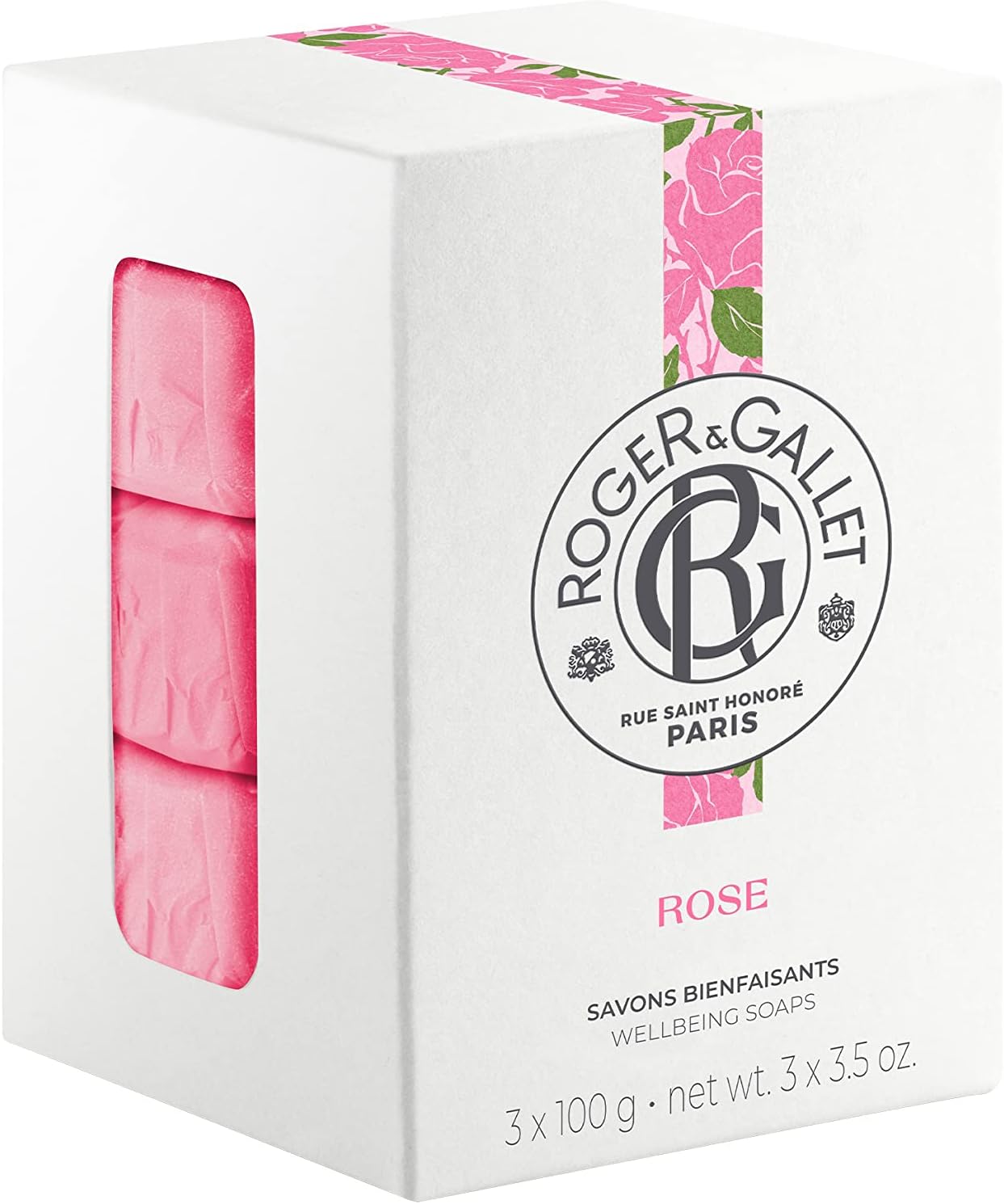 Roger&Gallet Rose Soap 3 x 100g
