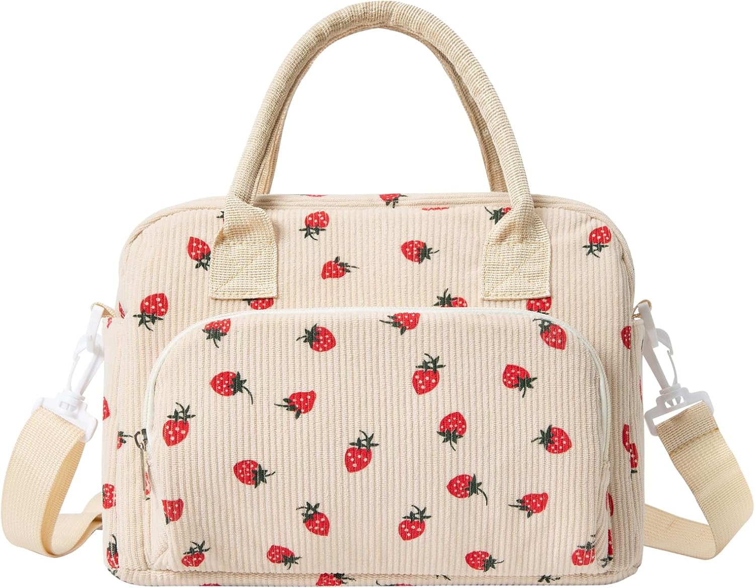 AOTM Lunch Bags for Women, 12L Large Insulated Lunch Box with Adjustable Shoulder Straps, Multi-Pockets Pack Lunch Bag Reusable Picnic Cooler Bag for Girls Adults, Lunch Tote for Work/School/Travel