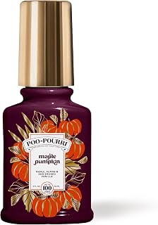 Poo-Pourri Before-You-Go Toilet Spray, Maple Pumpkin, 2 Fl Oz – Maple, Pumpkin and Smoked Vanilla
