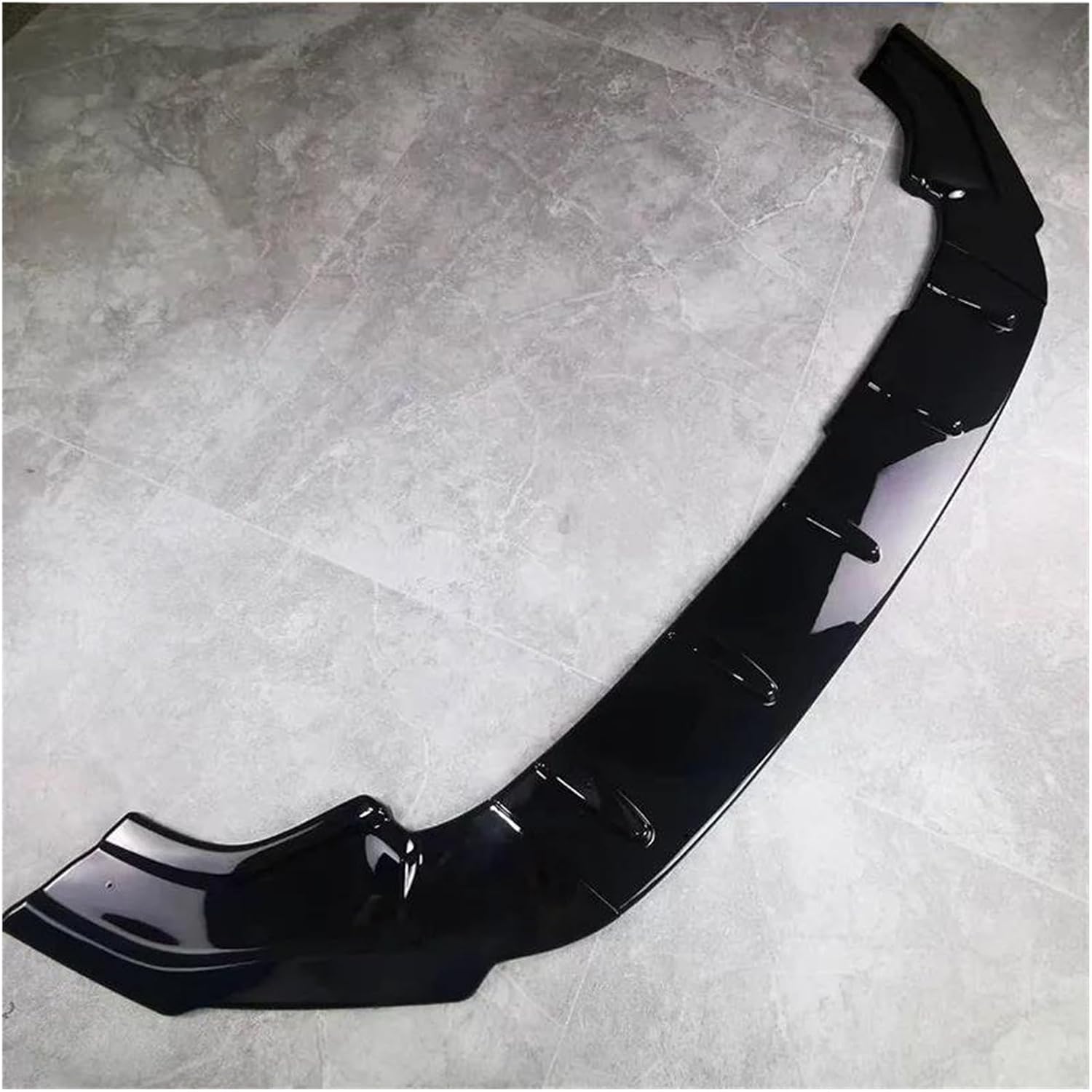JCAKES Car Front Spoilers For VW For Golf Mk7 Mk7.5 For Golf 7 For Golf 7.5 GTI GTD GTE R RL&ine 2013-2020 MAXTON Style Front Bumper Lip Spoiler Front Splitter Bumper Lip (Color : 2)