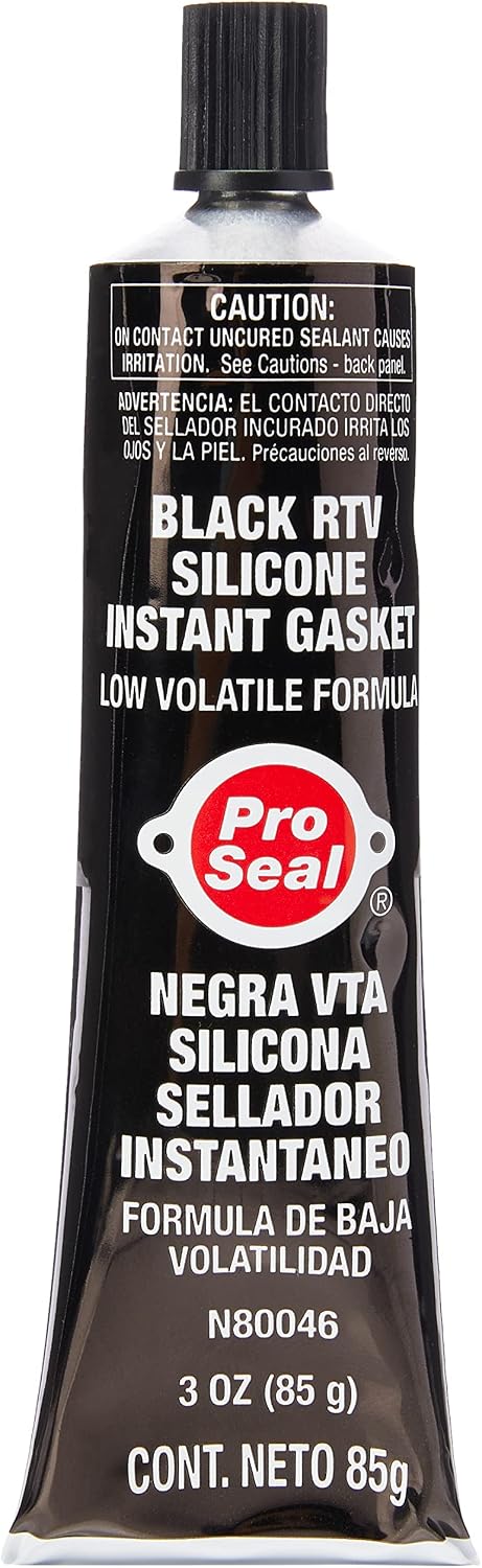 ProSeal 80046 Silicone Instant Gasket, Black