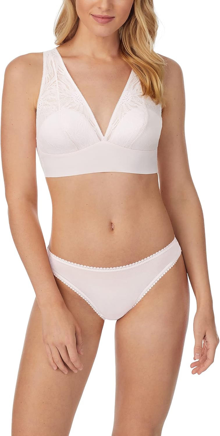 OnGossamer womens Sleek & Lace Built Up Bralette