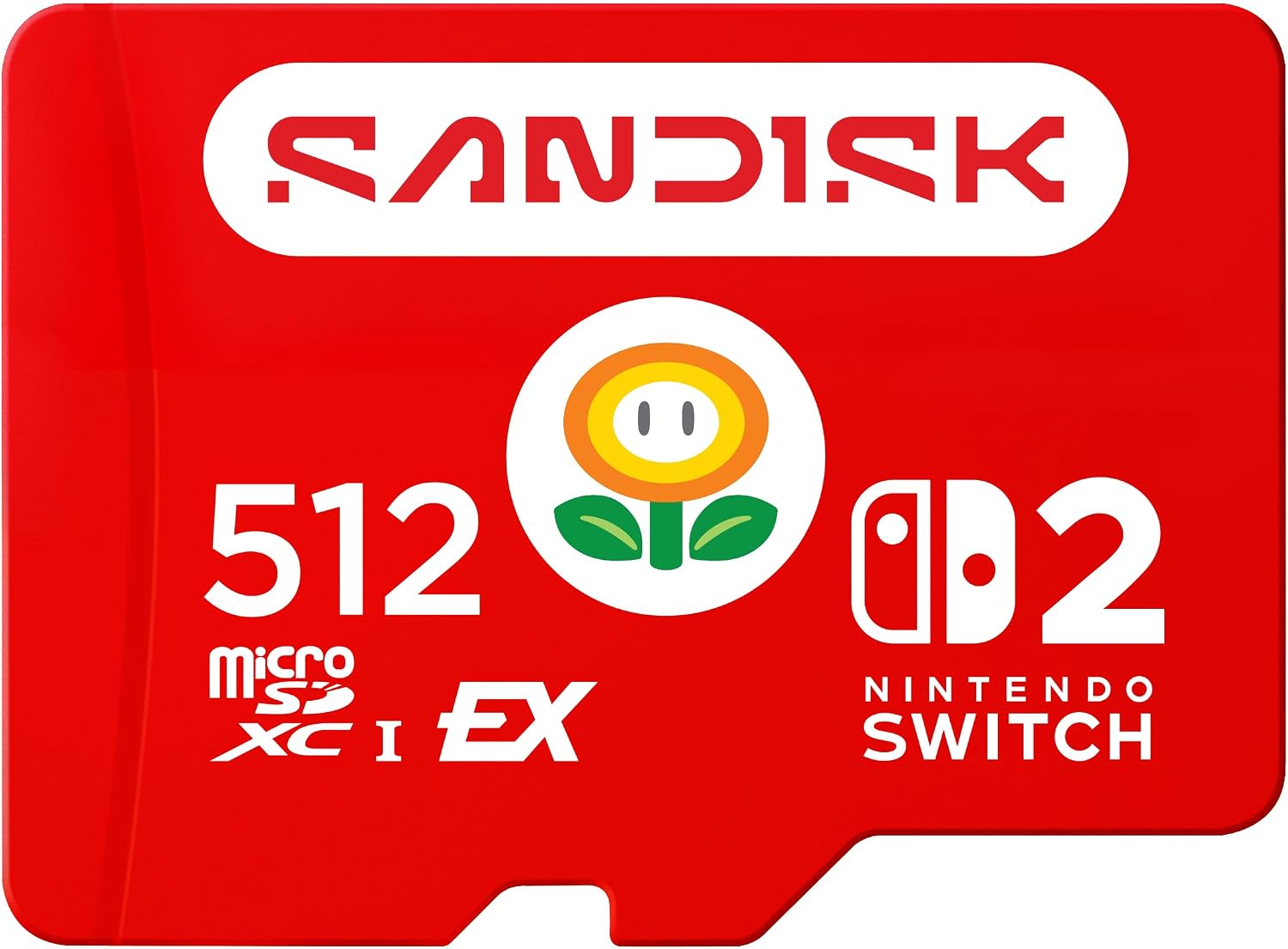 SANDISK microSD Express Card 512GB for Nintendo Switch 2