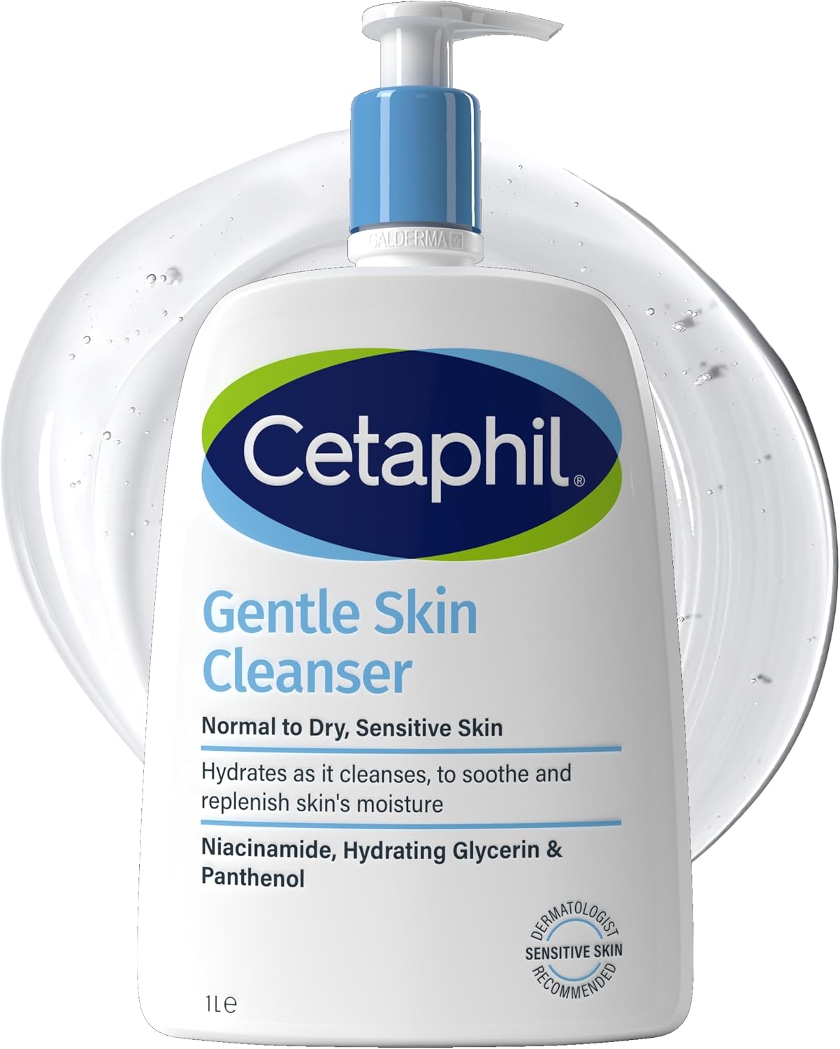 Cetaphil Gentle Skin Cleanser Face and Body Wash 1L