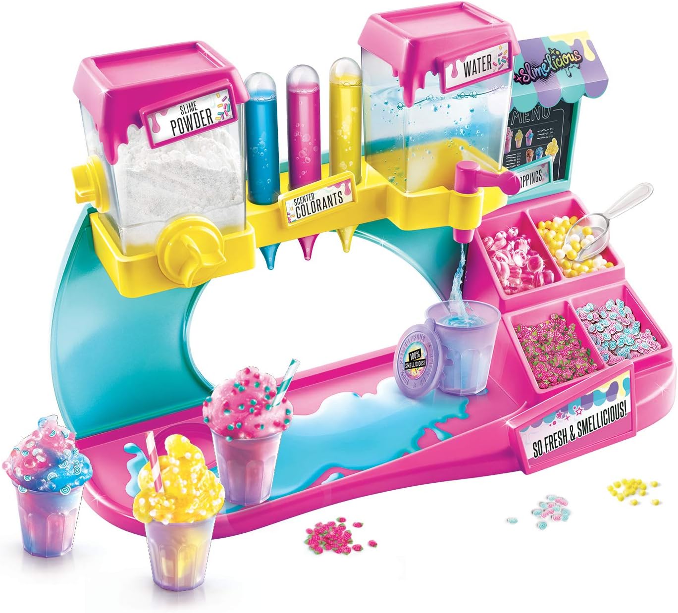 Canal Toys So Slime DIY Slime’Licious Slime Station - Make Your own Food Scented Slime - Just add Water! No Glue Required. 6+