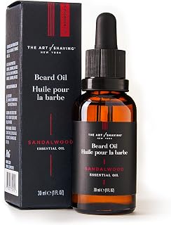 The Art of Shaving Beard Oil For Men To Tame Moisturize Hair Leaves Healthy Shine Non Greasy Finish