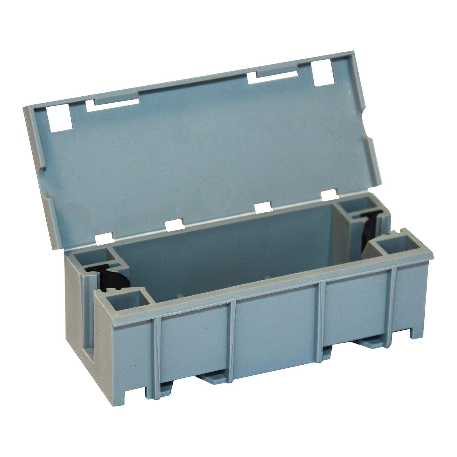 WAGO WAGOBOX Light Junction Box, Suitable for WAGO 221-2411, & 224 series, for Multicore Cables, max. 4 mm² Connectors, up to 24 Amp, 400 Volt, 207-3303, Grey, Pack of 1