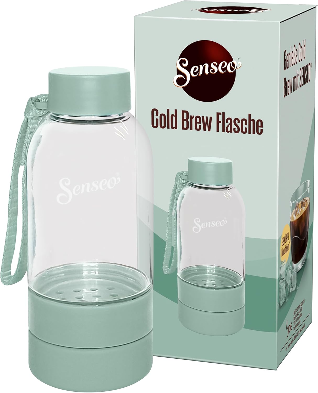 Senseo Cold Brew Ice Coffee Bottle Compatible with Senseo Pads