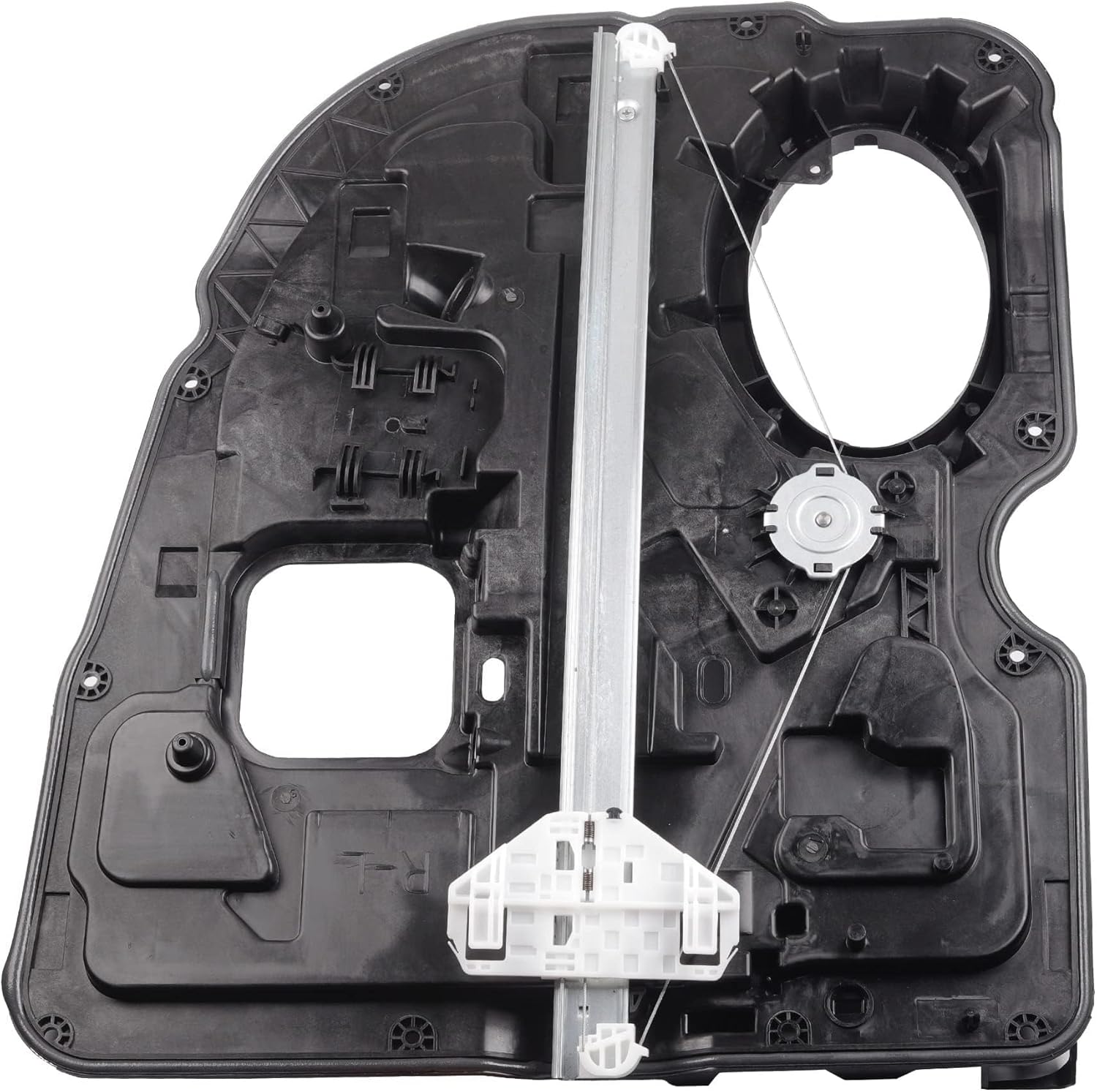 Dasbecan Rear Left Power Window Regulator with Motor Assembly Compatible with Dodge Ram 1500 Pickup 2009-2020 Rear Driver Side Door Regulator Replaces# 68045171AA 68045171AB 68045171AC